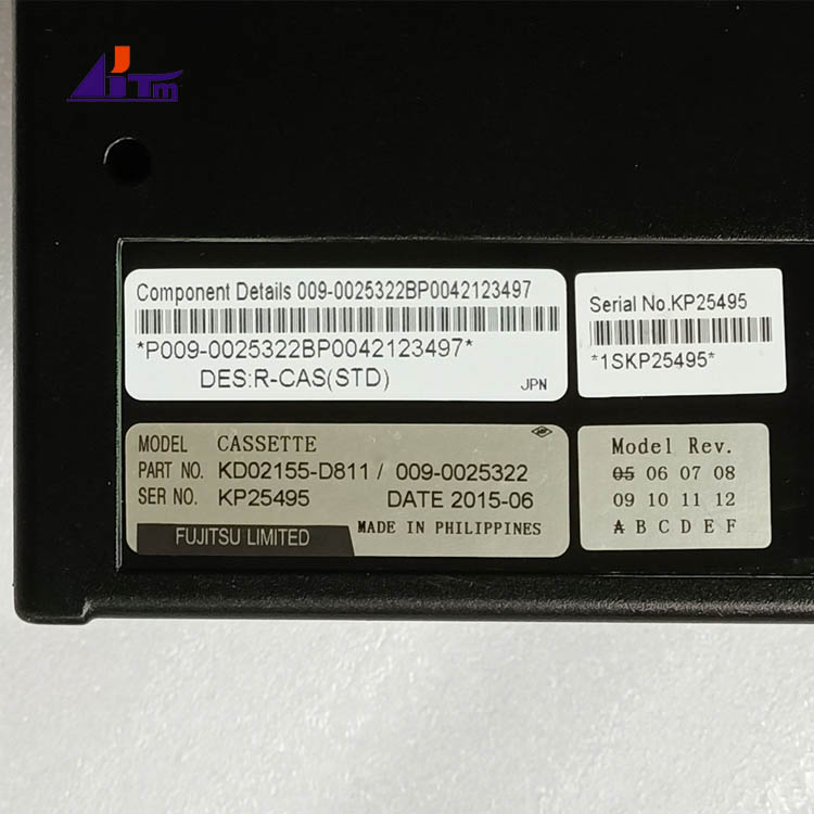 009-0025322 KD02155-D811 NCR SelfServ 6674 Recyclingkassette