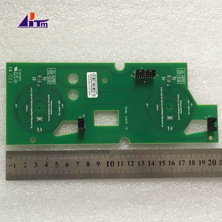 NCR SelfServ DUAL Cassette ID PCB Assembly 4450734103 445-0734103